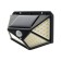 Garden lamp on a sunny battery with a motion sensor, invoice, 13 × 9.5 × 5.5 cm, 100 LED, glow white