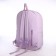 School backpack of textiles on lightning, 4 pockets, lilac color