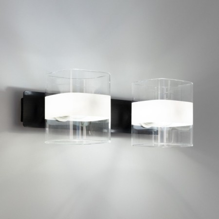 Sconces Citilux "Virta" CL139322, 32x12 cm, 2x60W, E14, Black Color Black-10