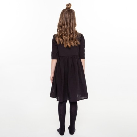 Pantyhose children, dark blue color, height 146-152-7