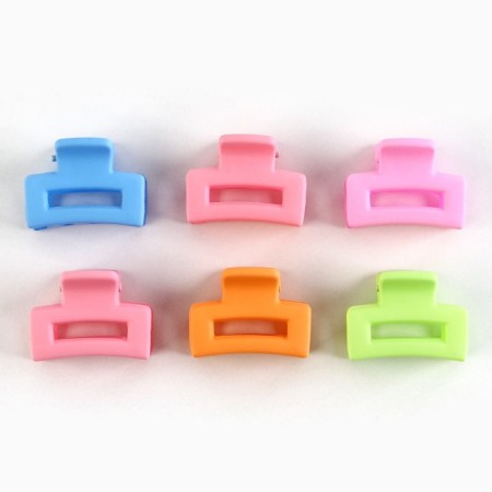Hair crab be happy, set 6 pcs, 2.5 x 2.5 x 1.5 cm-2