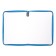 Plastic folder A4, 325 x 230 x 25 mm, lightning around, calligrata "office", PM-A4-01, 0.5 mm, transparent, blue
