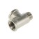 The Valtec tee, 1/2 ", internal/internal/outer thread, nickel -plated brass