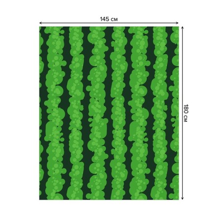 Grinding tablecloth "watermelon", rectangular, Saten, size 145x180 cm-1