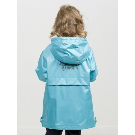 Плащ для девочек, рост 116 см, цвет бирюза-6