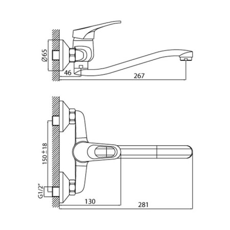 Rossinka B35-24 kitchen mixer-1