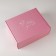Folding box "Pink New Year", 27 x 21 x 9 cm, New Year