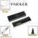 Ballpoint pen Parker Jotter XL K69 Matte Black Ct M, stainless steel case, blue ink