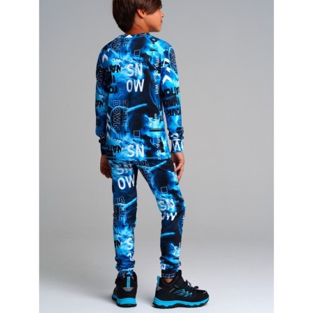 Thermal complex for a boy: trousers, sweatshirt, height 128 cm-2