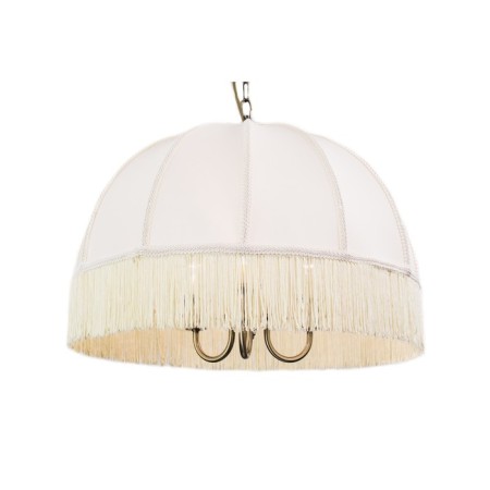 Lamp "Basel", 3x60W E14, beige 51x51x50 cm-1