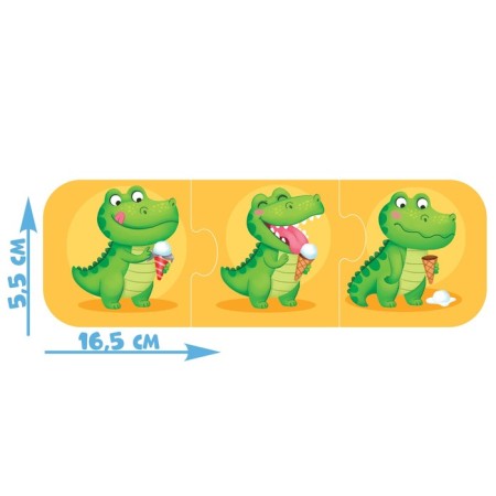 Smart puzzles - chains "Funny stories", 24 details-1