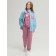 Jacket for girls, height 116 cm, blue color