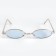 Sunglasses ONESUN, UV 400, pipe 15 cm, width 14.5 cm, lens 3 x 5.5 cm, blue