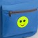 Reflective stickers "smiles", d = 6.5 cm, 6 pcs on the sheet, yellow color