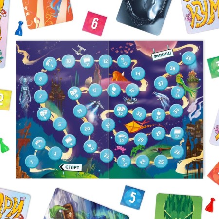 A board game on asociation and imagination “Drimikum. Fairytale ", 98 cards, 10+-2