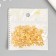 Decor for creativity plastic "Stars" gold set 50 pcs 1x1 cm