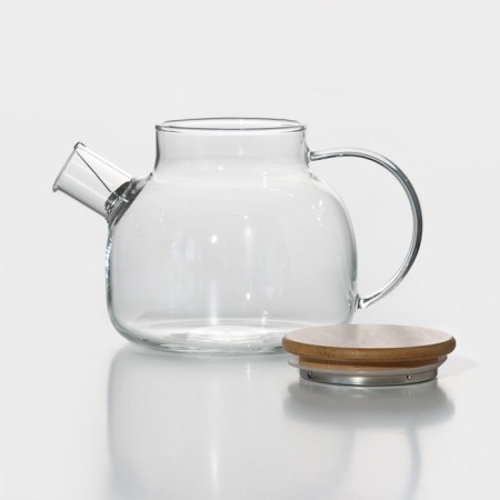 Glass Glass Bellatenero Glass "Eco", 5 items: kettle 900 ml, 4 circles 350 ml-3