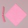 Storage set, in case, 9 objects, transparent/pink color