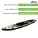 SUP board Kelpie 10.6, 320x80x15 cm