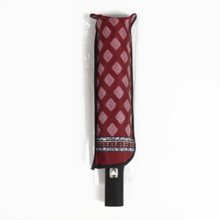 The umbrella semi -automatic "Ornament", Eponge, 3 additions, 8 spokes, r = 48 cm, color mix-9
