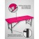 Cosmetological couch Basic SV, size 180 × 60 × 72 cm, fuchsia color