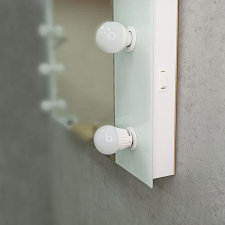 Etude mirror, make -up, wall, 8 bulbs, 80x60 cm-1