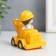 Souvenir Polystone "Baby Builder at the excavator" 7.5x4x7.7 cm