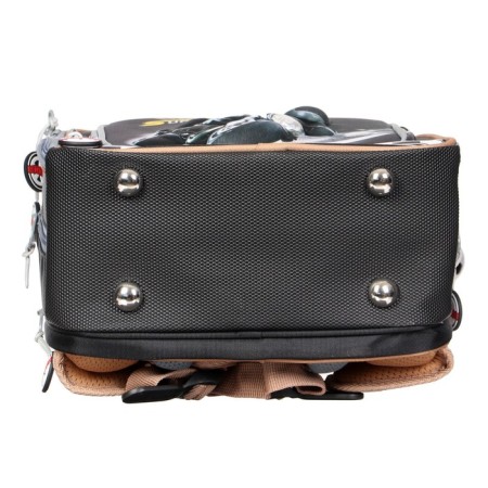 Frame backpack 35 x 26 x 14 cm, Across HK22, filling: bag, pencil case, blue HK22-4-7