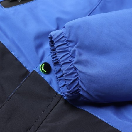 Winter overalls for boys, cornflower color, height 80 cm-2