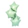 Foil ball 19 "Olive", star