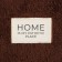Set of rugs Ethel style 2 pcs brown color, 40x60 cm, 40x50 cm