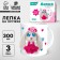Set for creativity. Mug for decorating polymer clay "Bunny in a dress" 300 ml