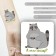 Tattoo on the body color "raccoon - and if I find?" 6x6 cm