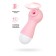 Vacuum-wave stimulator Flovetta ixora, 9.8 cm, silicone, pink color
