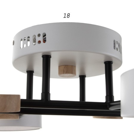 Causteen with PDU 2296/6WT LED 144W 3000-6000K white 80x59x14 cm Bayerlux-5