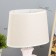 Hertz desktop lamp E14 40W White-beige 23x15x34 cm Risalux