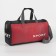 Sports bag with lightning, long belt, red color