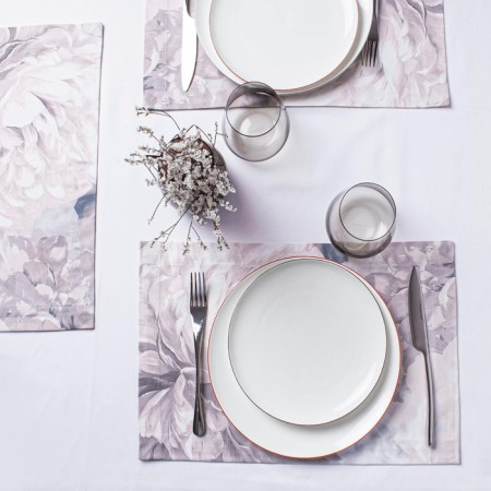 Set of playing stenova Home Kamilla, size 30x45 cm, color gray, 4 pcs
