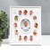 Photo frame plastic in 13 photos 4x3, 9x7 cm "My first year" White 20x25.5 cm