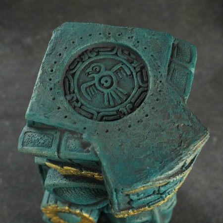 Climber "totem" 10x10x28 cm, for a candle d = 5 cm mix-5