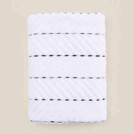 Terrier rug Sl Home: Lines "Blanc de Blanc" 50x70 cm, 100% cotton, 750 g/m2-6