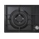 Körting Hg Hon Hoger HG 665 CTN, gas, 4 burners, 58 cm, black