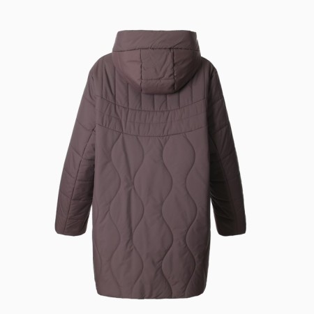 Women's jacket demi -season, brown color, size 62-3