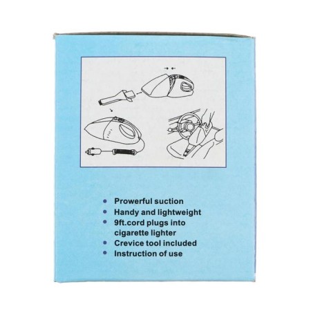 Car vacuum cleaner, 60 watts, 12 in-5