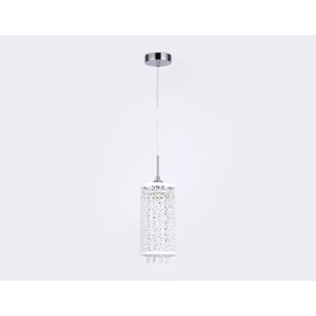 Suspended lamp with a replaceable lamp Ambrella Light, Traditional, TR3636, E14, Color Chrome-2