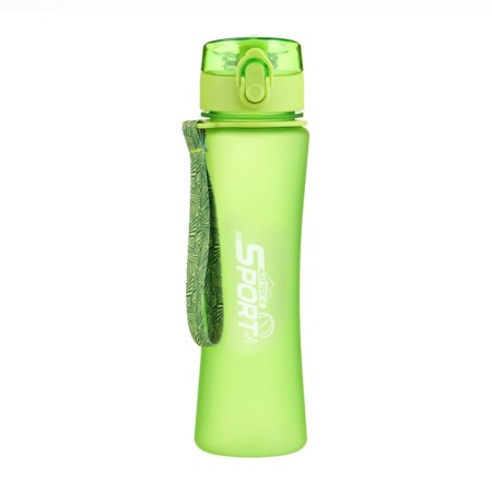 Water bottle, 600 ml, Sport, 600 ml, with a drinker, green-1