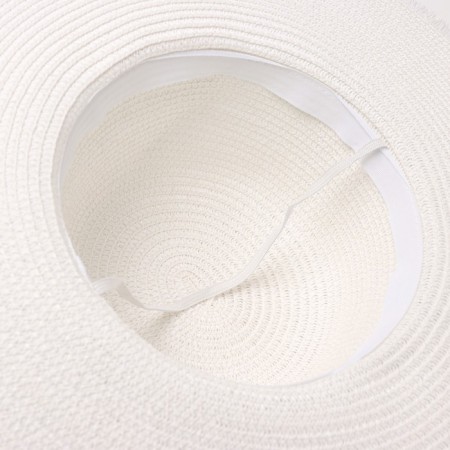 Women's hat minku "sea", size 56-58, white color-4