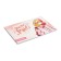 Lowed A6 Planning, with opened sheets, 50 sheets, gluing, soft cover, hoar glider