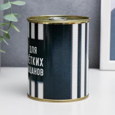 Socks in the bank "For clear boys" (male, black color)-2