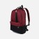 Young backpack from the textiles with lightning, Fulldorn, 3 pockets, burgundy color